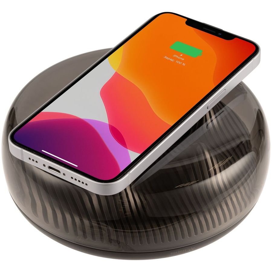 Станция беспроводной зарядки с подсветкой apexPoint ver.2 черная