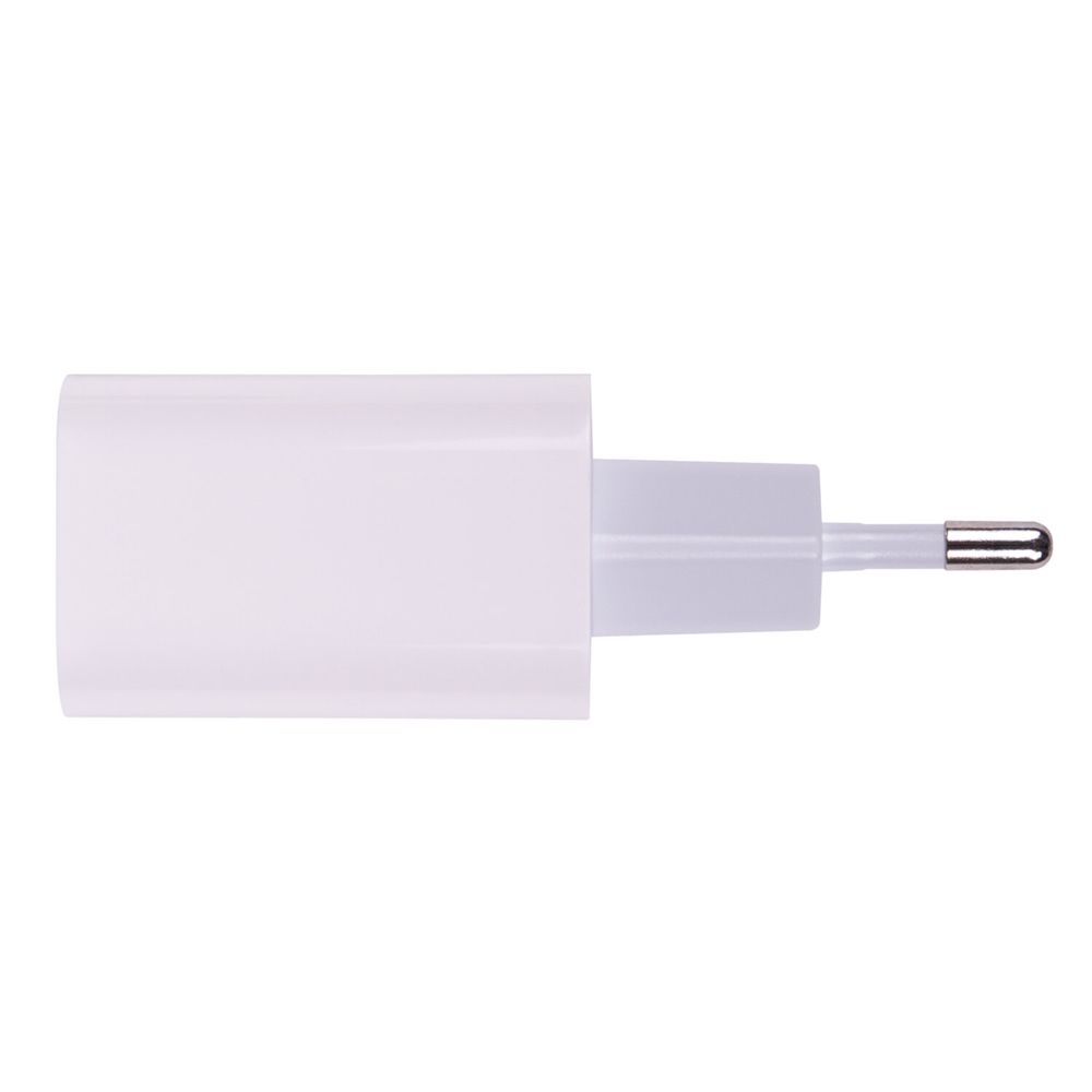 Зарядное устройство быстрое сетевое (220 В) SONNEN, Type-C PD 20 Вт, 3 A, белое