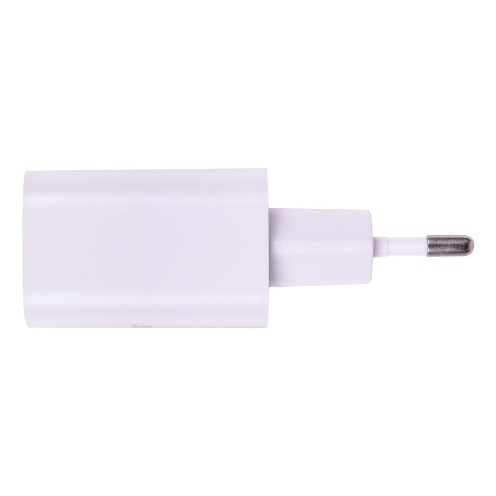 Зарядное устройство быстрое сетевое (220 В) SONNEN, USB QC 3.0 + Type-C PD 20 Вт, 3 А, белое