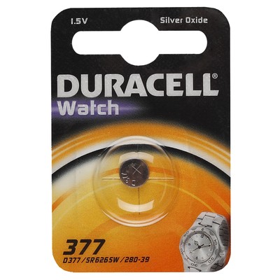 Батарейка для часов DURACELL LR377(SR-66)-1BL, бл/1