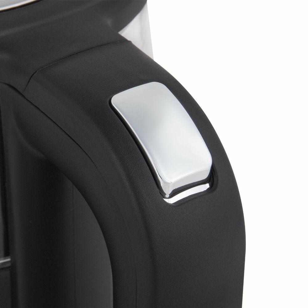 Чайник с терморегулятором и дисплеем, ДВОЙНЫЕ СТЕНКИ, SONNEN KT-8717, 1,7 л, 2200 Вт, черный