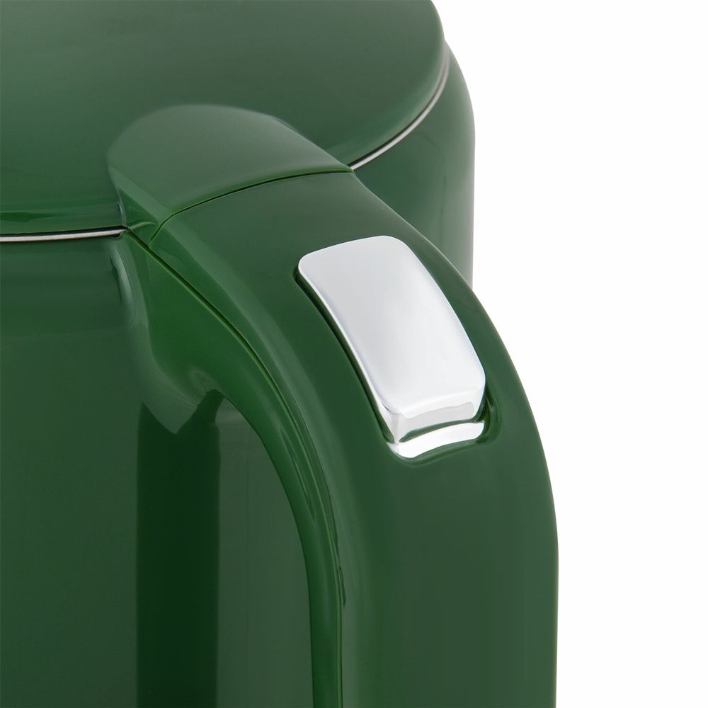 Чайник с терморегулятором и дисплеем, ДВОЙНЫЕ СТЕНКИ, SONNEN KT-8723EG, 1,7 л, 2200 Вт, изумрудный