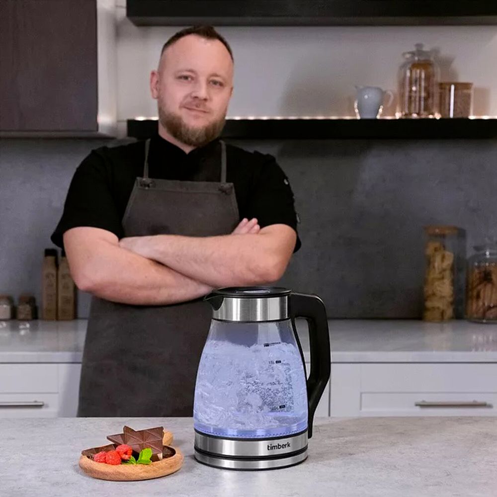 Чайник со съемным заварником TIMBERK T-EK27G02, 1,5 л