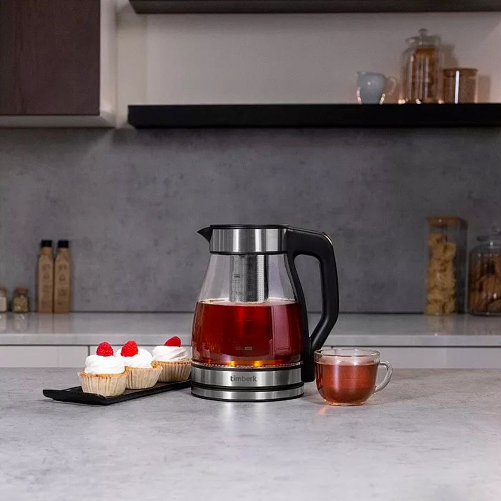 Чайник со съемным заварником TIMBERK T-EK27G02, 1,5 л
