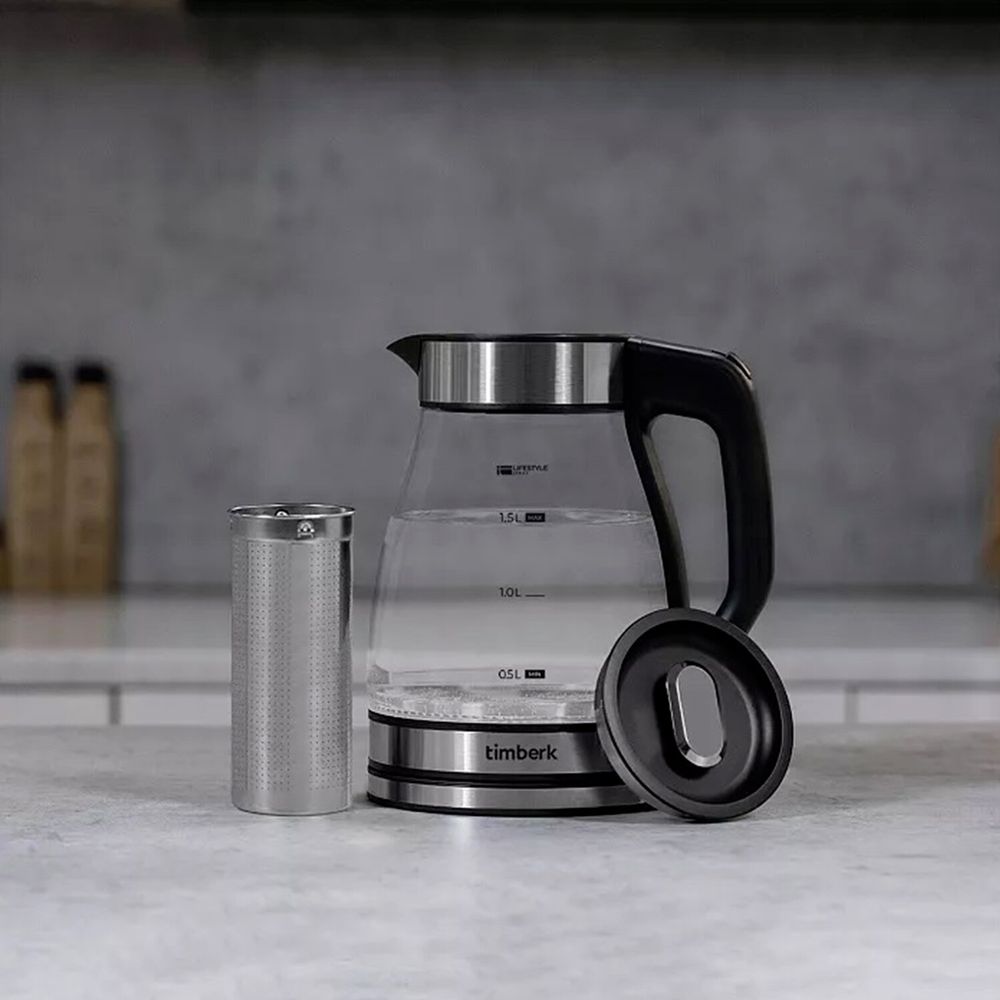 Чайник со съемным заварником TIMBERK T-EK27G02, 1,5 л
