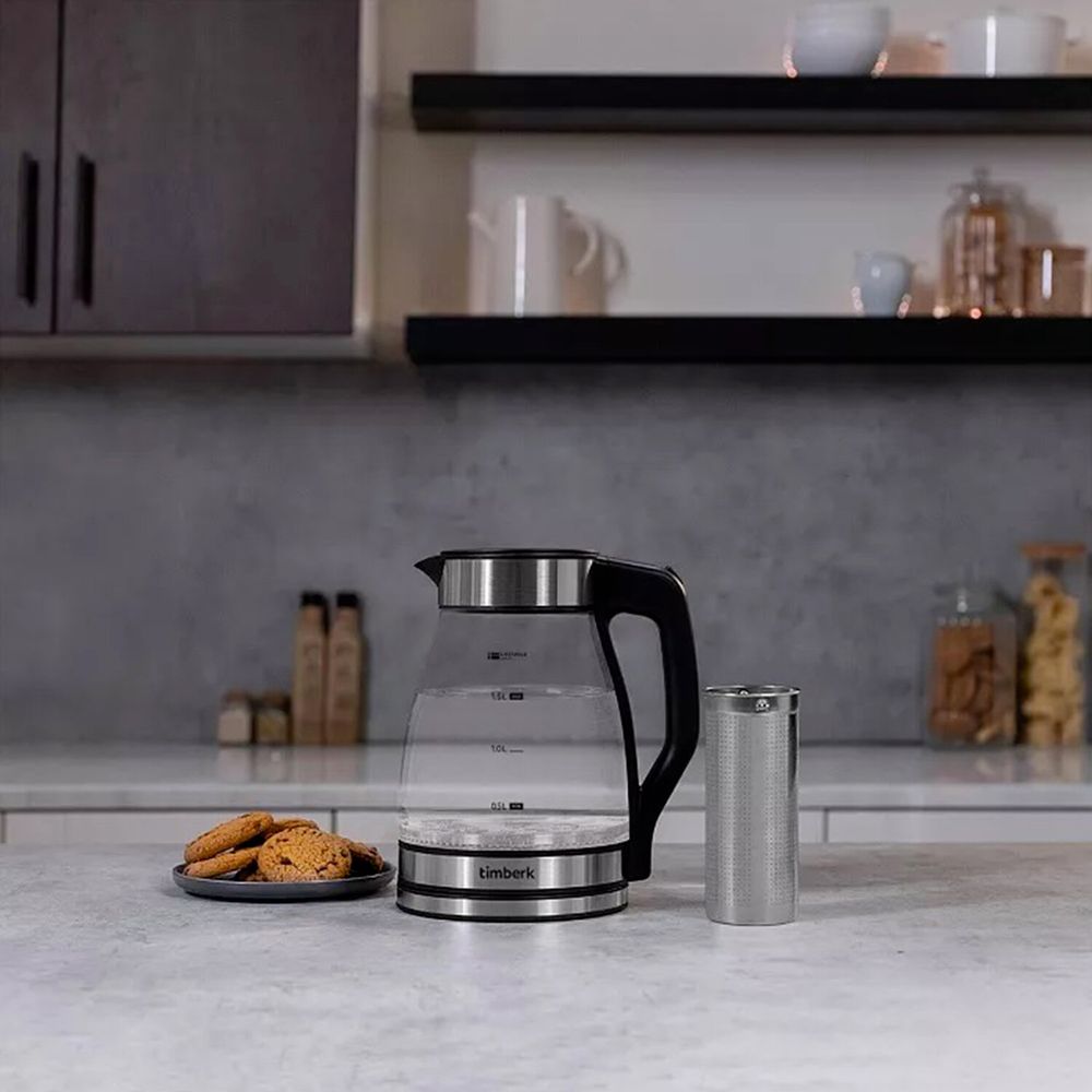 Чайник со съемным заварником TIMBERK T-EK27G02, 1,5 л