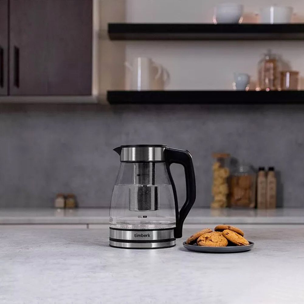 Чайник со съемным заварником TIMBERK T-EK27G02, 1,5 л