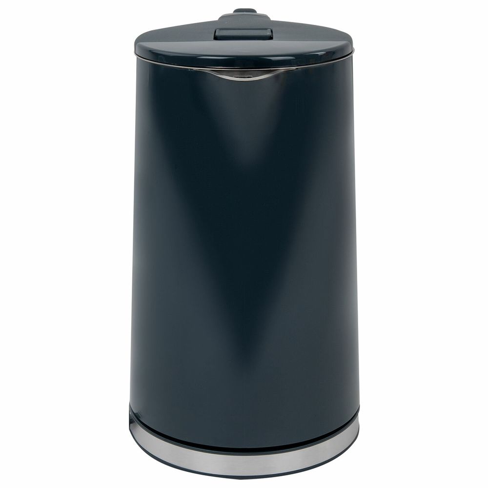 Чайник электрический с двойными стенками SONNEN KT-8718B, 1,7 л, 2200 Вт, графитовый