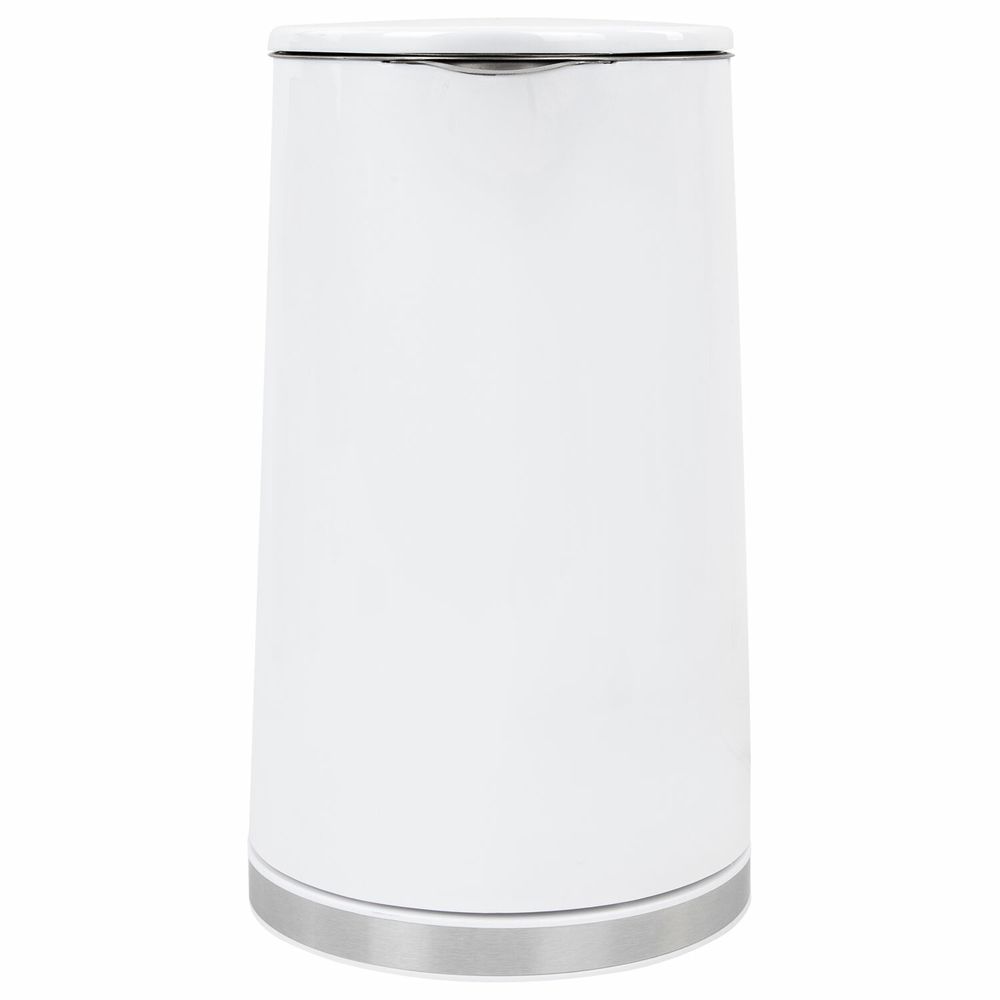 Чайник электрический с двойными стенками SONNEN KT-8718W, 1,7 л, 2200 Вт, белый