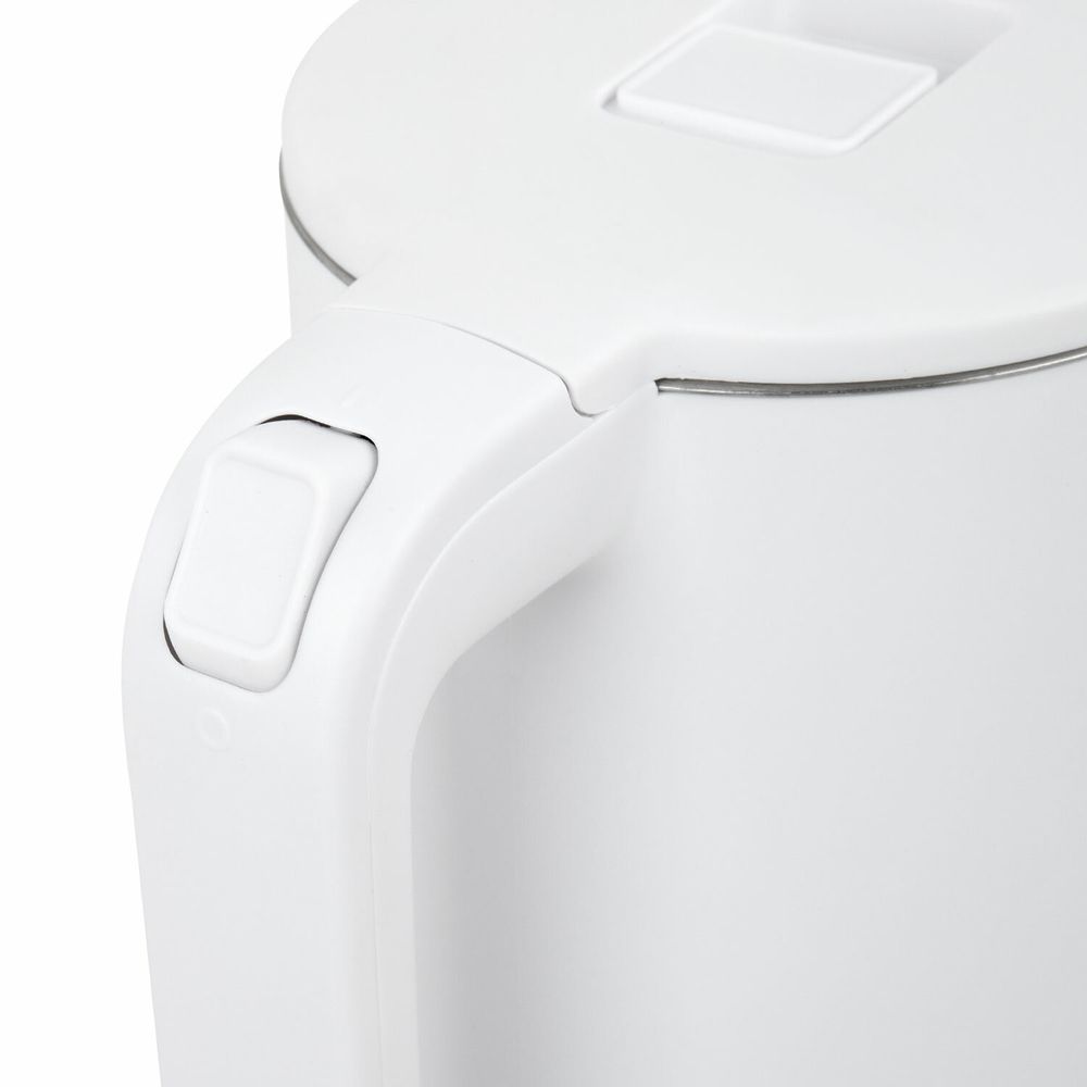 Чайник электрический с двойными стенками SONNEN KT-8718W, 1,7 л, 2200 Вт, белый