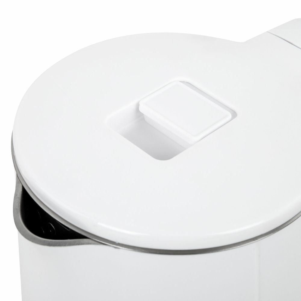 Чайник электрический с двойными стенками SONNEN KT-8718W, 1,7 л, 2200 Вт, белый