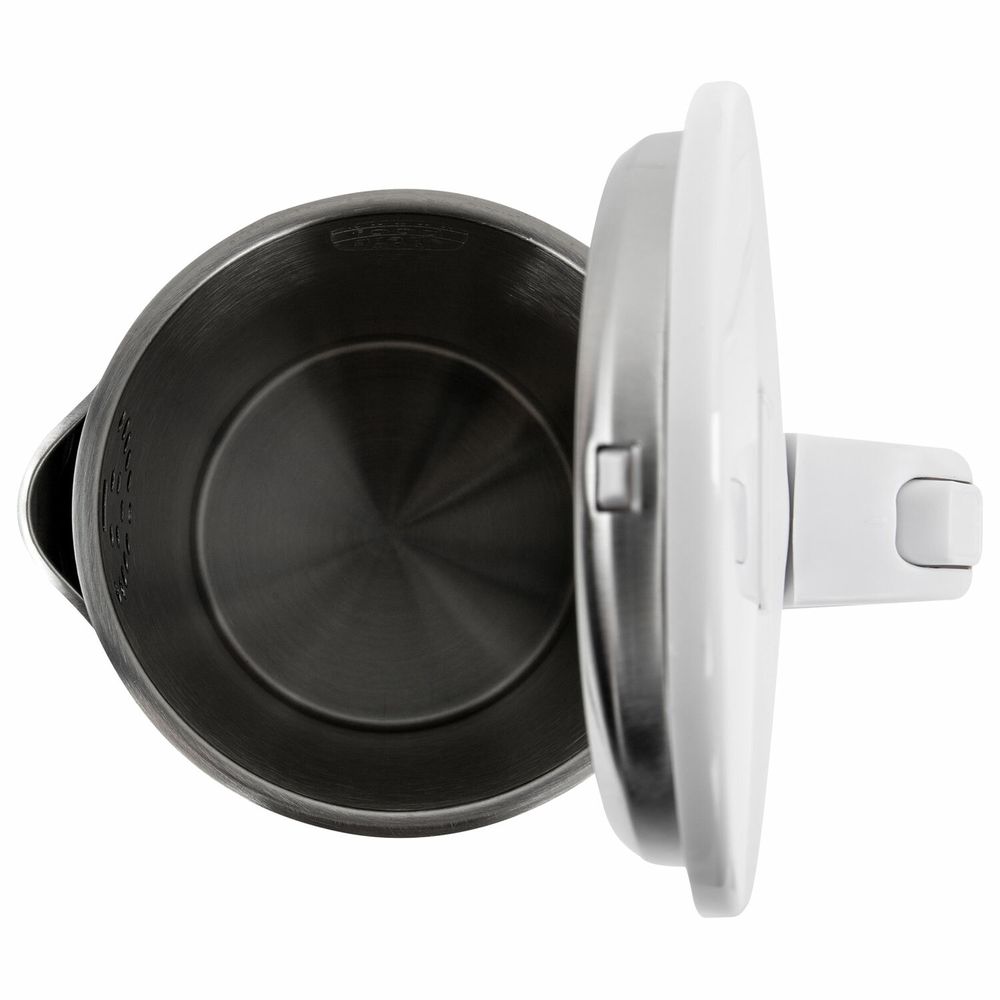 Чайник электрический с двойными стенками SONNEN KT-8718W, 1,7 л, 2200 Вт, белый