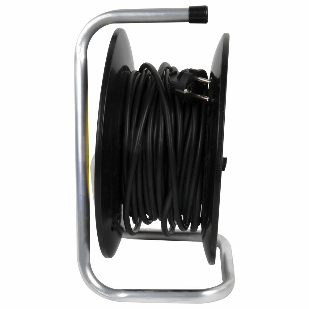 Удлинитель на катушке РБК16-270-005, 4 розетки с заземлением, 20 м, 3х1,5 мм, 2200 Вт