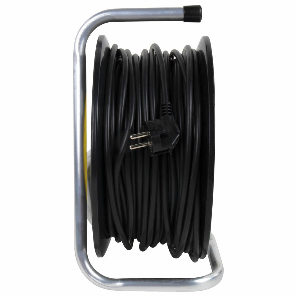 Удлинитель на катушке РБК16-270-005, 4 розетки с заземлением, 50 м, 3х1,5 мм, 2200 Вт