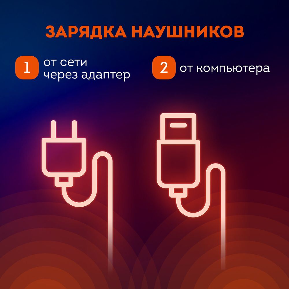 Наушники беспроводные игровые накладные, с ушками, светящиеся, мятные DASWERK 