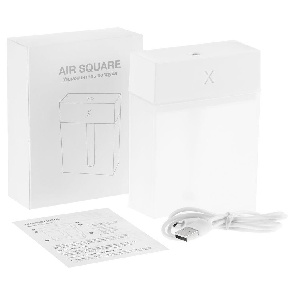 Настольный увлажнитель Air Square белый