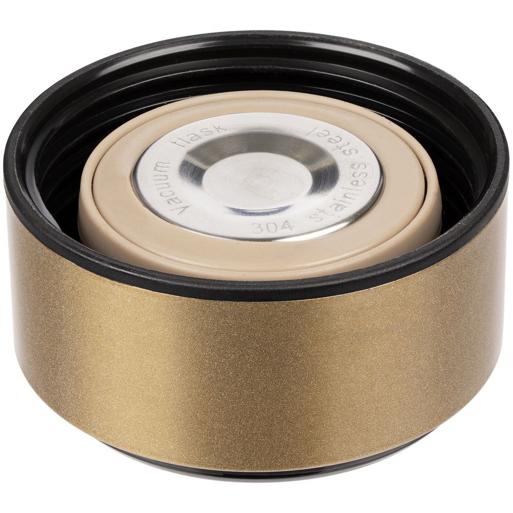 Смарт-бутылка с заменяемой батарейкой Long Therm золотистая