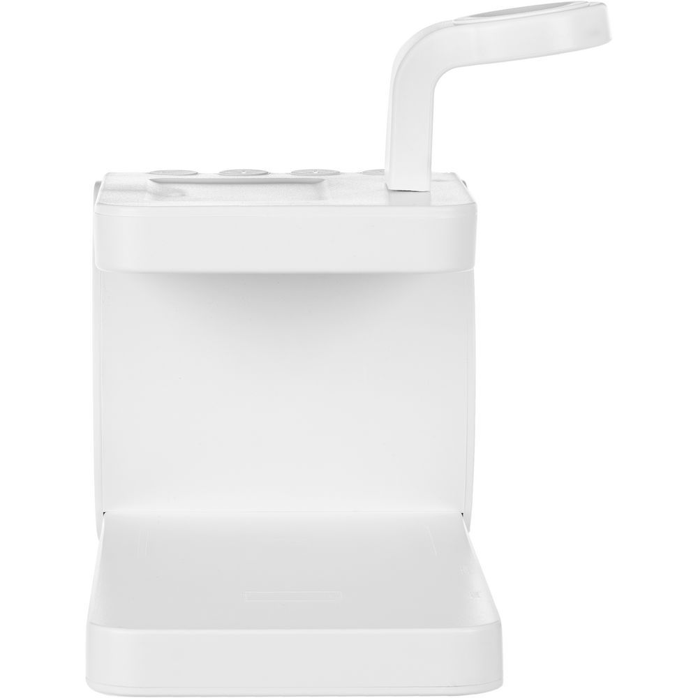 Станция беспроводной зарядки с часами fullStack белая