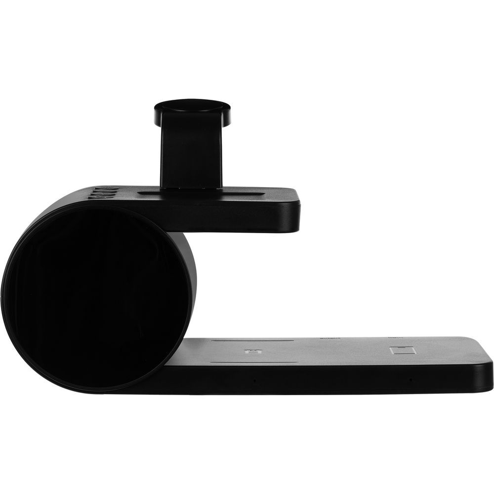 Станция беспроводной зарядки с часами fullStack черная