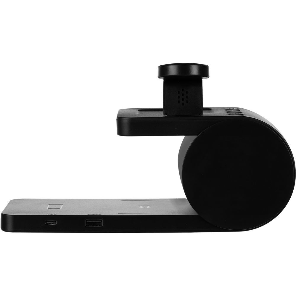 Станция беспроводной зарядки с часами fullStack черная