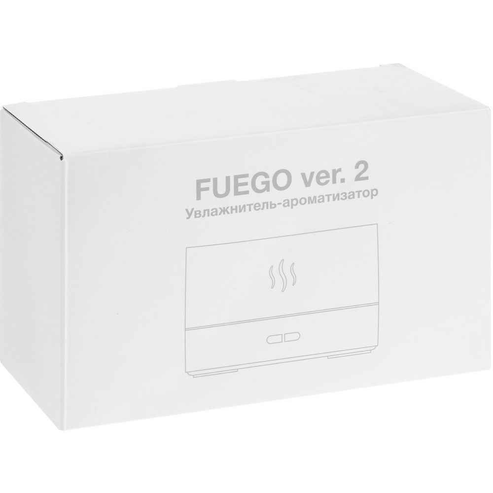 Увлажнитель-ароматизатор с имитацией пламени Fuego ver.2 белый