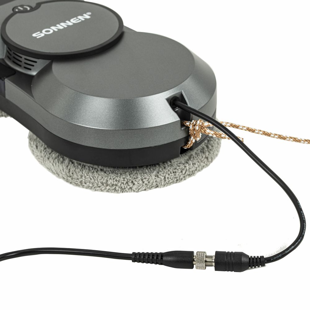 Робот-мойщик окон с автораспылением SONNEN Tech RWC-123 SPRAY, датчик от падения, 26 салфеток, пульт ДУ