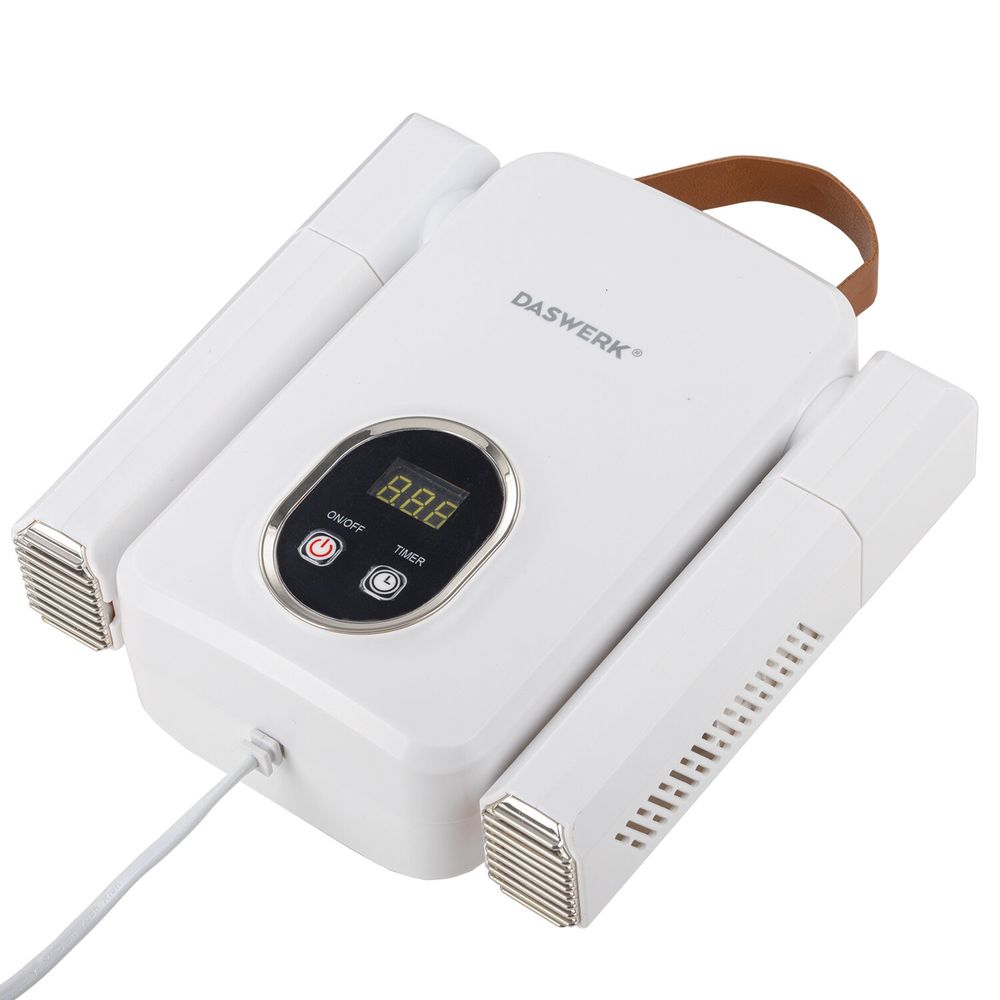 Сушилка для обуви, варежек, перчаток, складная, с подсветкой и таймером, 110 Вт, DASWERK NANO 