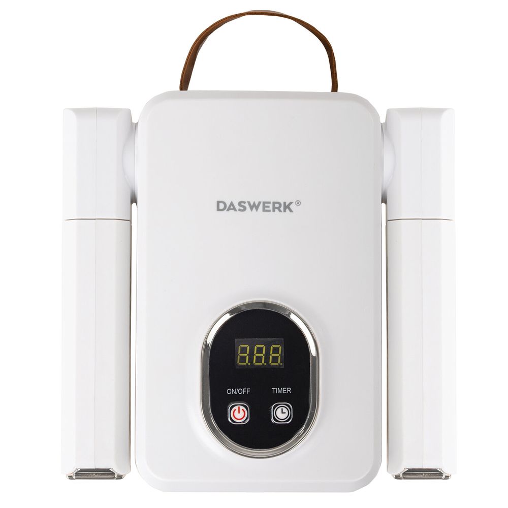 Сушилка для обуви, варежек, перчаток, складная, с подсветкой и таймером, 110 Вт, DASWERK NANO 