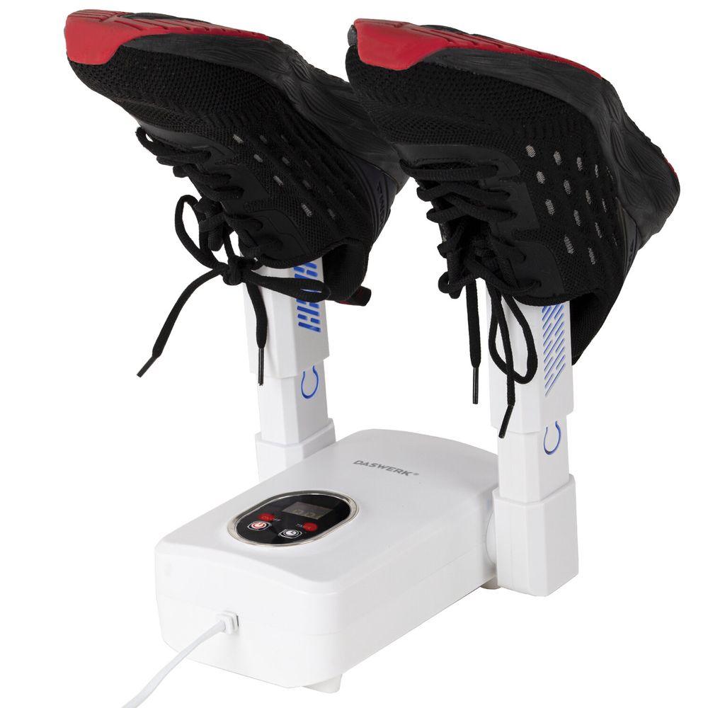 Сушилка для обуви, варежек, перчаток, складная, с подсветкой и таймером, 110 Вт, DASWERK NANO 