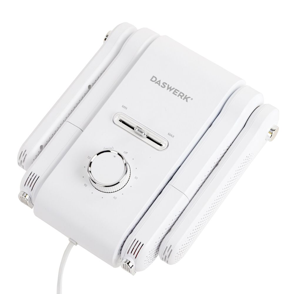 Сушилка для обуви, варежек, перчаток, складная, с подсветкой и таймером, 200 Вт, DASWERK MAXI 