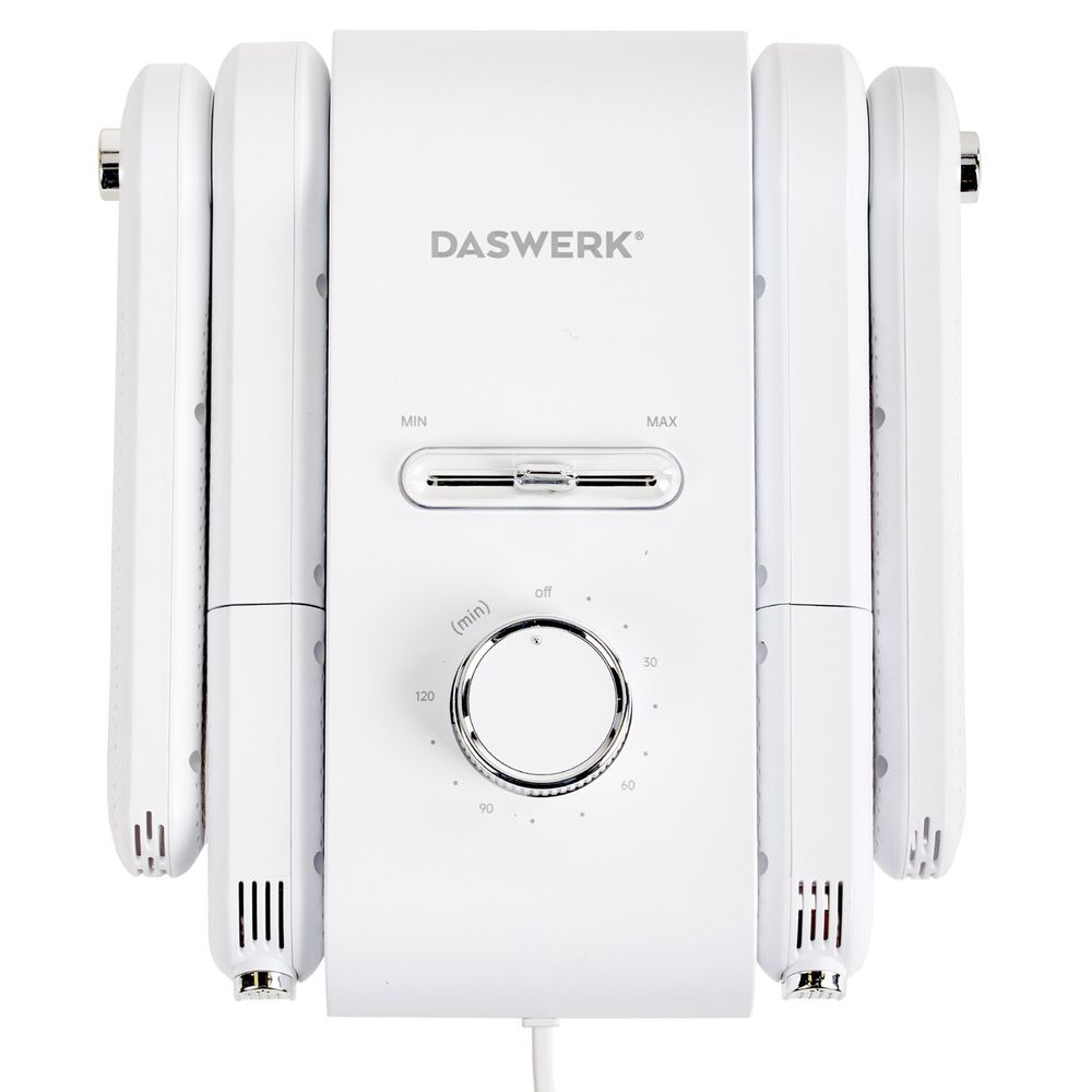 Сушилка для обуви, варежек, перчаток, складная, с подсветкой и таймером, 200 Вт, DASWERK MAXI 