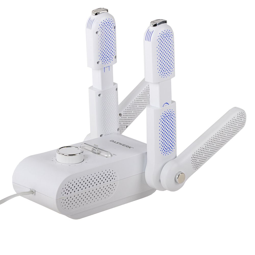 Сушилка для обуви, варежек, перчаток, складная, с подсветкой и таймером, 200 Вт, DASWERK MAXI 