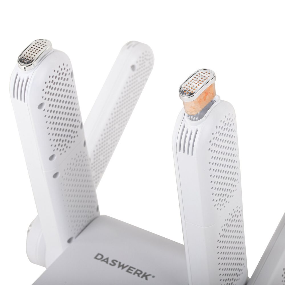 Сушилка для обуви, варежек, перчаток, складная, с подсветкой и таймером, 200 Вт, DASWERK MAXI 