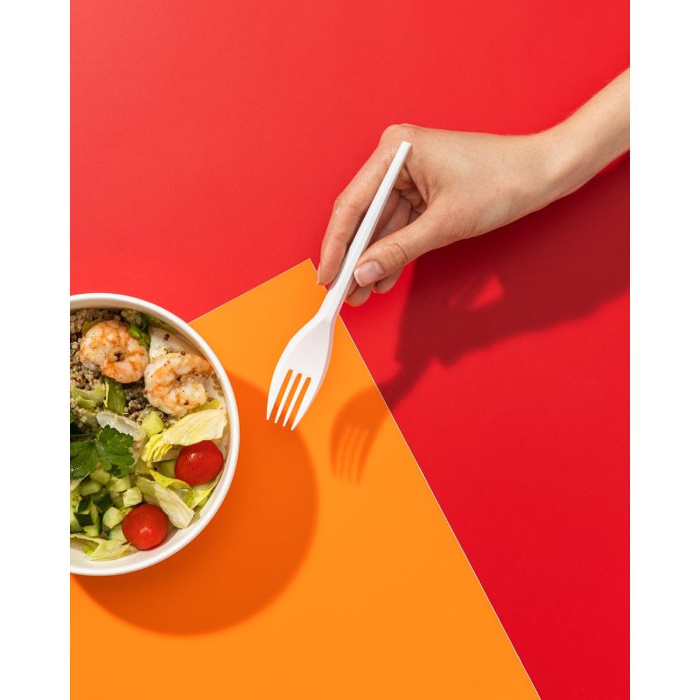 Вилка одноразовая, 