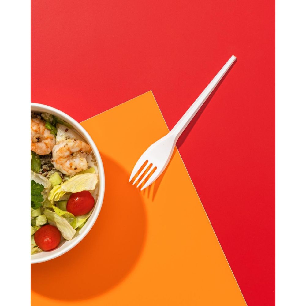 Вилка одноразовая, 