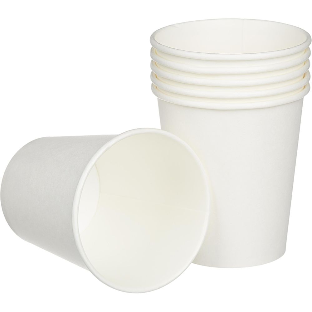 Стакан одноразовый 0,2л Huhtamaki бумажный, 50шт/уп, белый