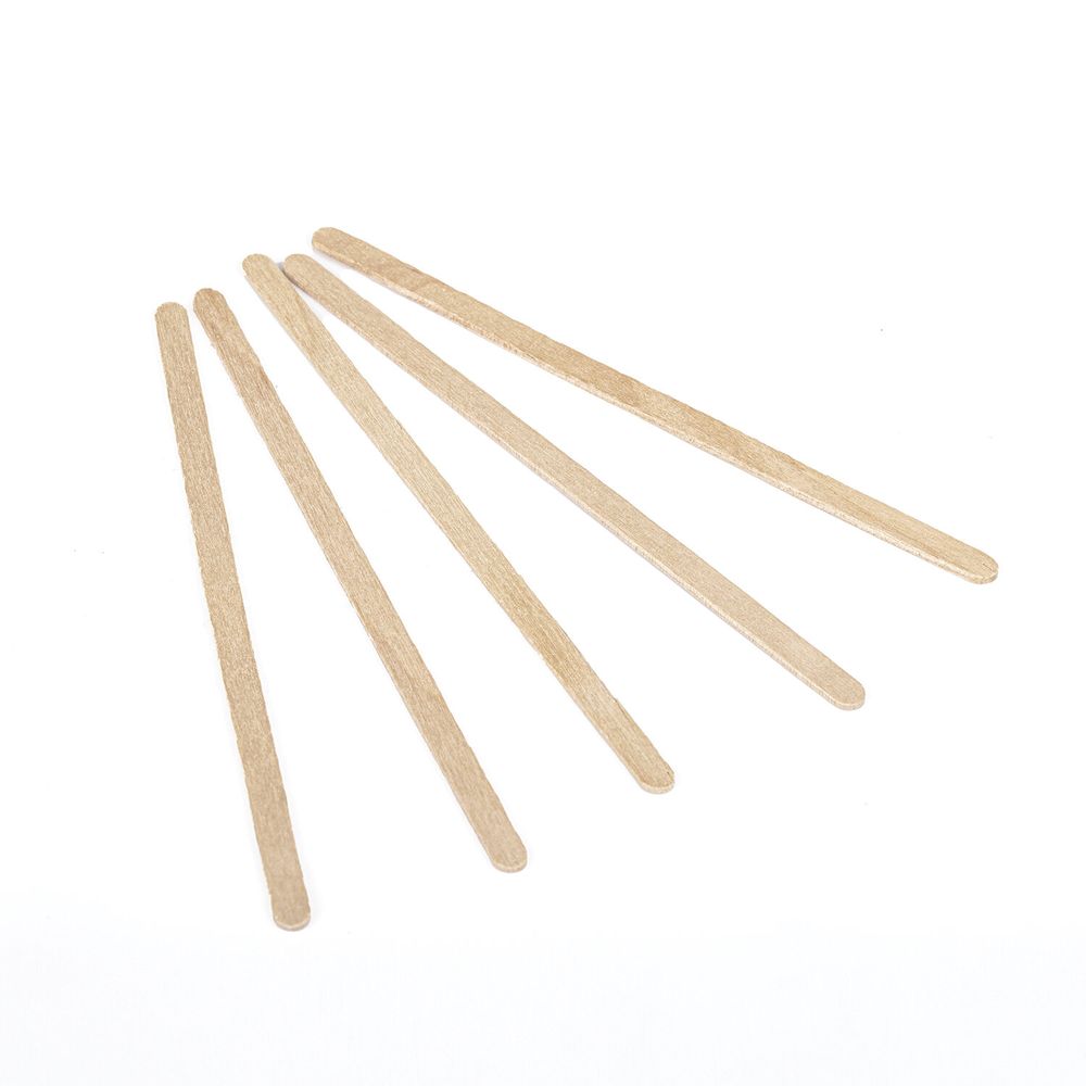 Размешиватель одноразовый деревянный 180 мм, КОМПЛЕКТ 1000 шт., WELDAY