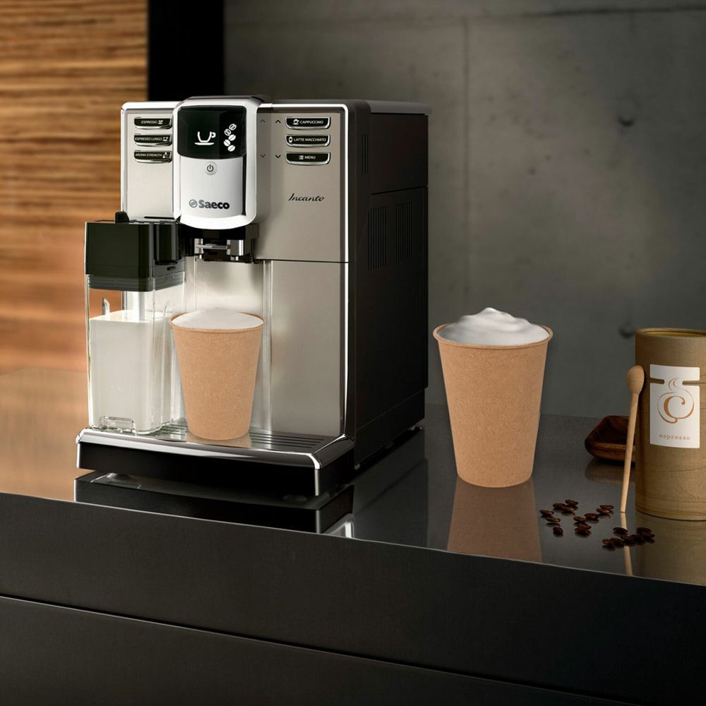 Стакан одноразовый бумажный 350/410 мл, D 90 мм, КОМПЛЕКТ 50 шт., однослойные, холодное/горячее, LAIMA ECO CRAFT