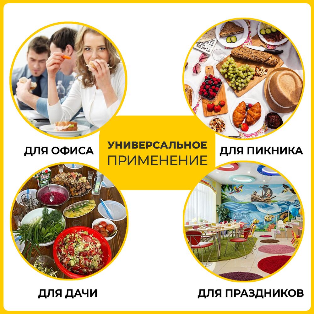 Тарелка одноразовая бумажная 180 мм, 100 штук, СТАНДАРТ, жиростойкая ламинированная, LAIMA