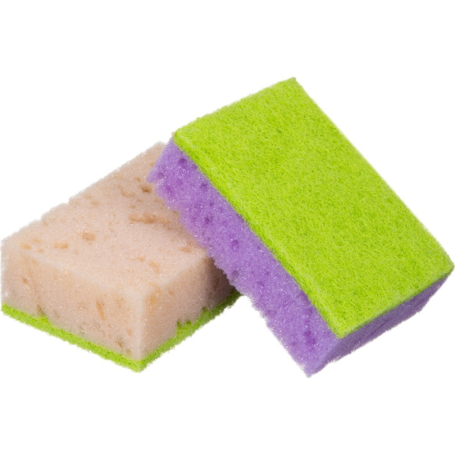 Губки для мытья посуды Master Fresh XL поролоновые, 100х70х33 мм, 10 шт/уп 