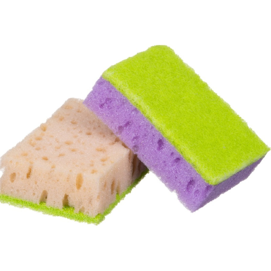 Губки для мытья посуды Master Fresh XL поролоновые, 100х70х33 мм, 5 шт/уп 