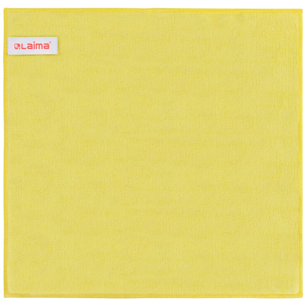 Салфетка из МИКРОФИБРЫ универсальная 30х30 см, КОМПЛЕКТ 4 шт., MULTI PRO COLOUR, 280 г/м2, LAIMA