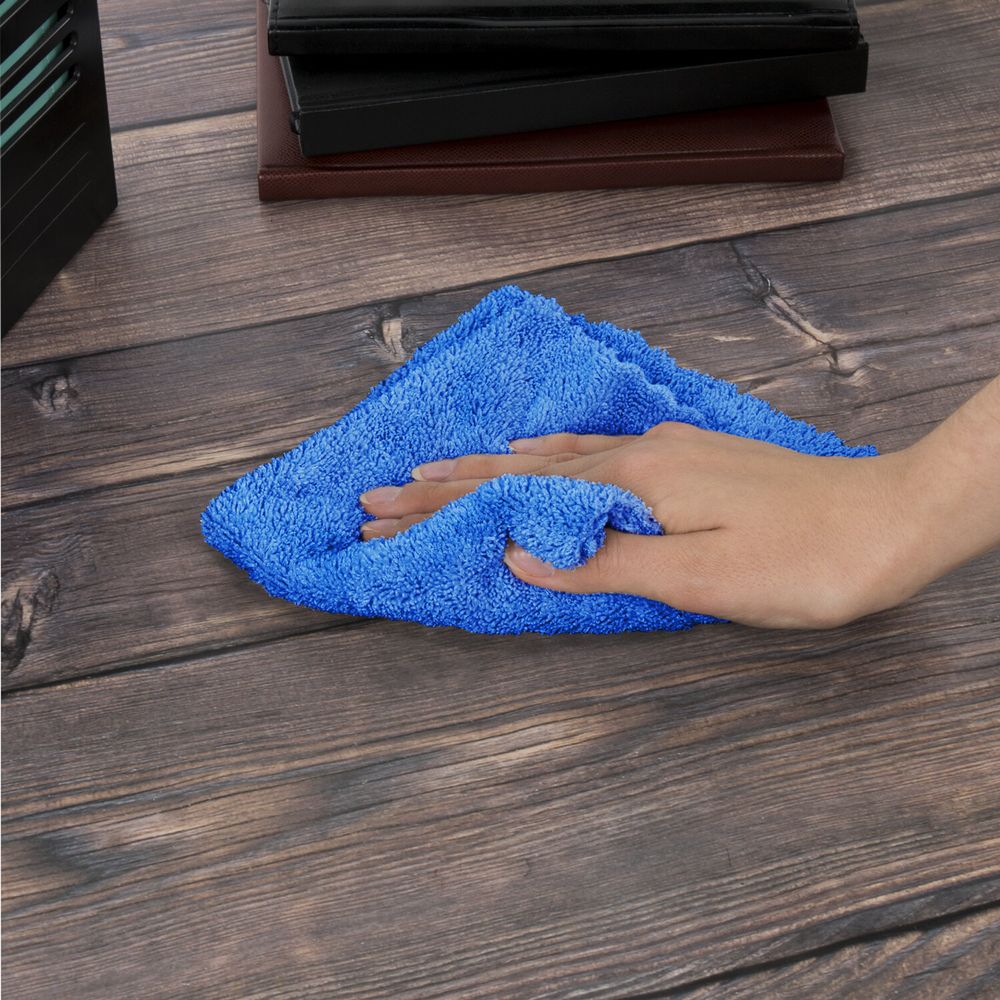 Салфетки из МИКРОФИБРЫ 30х30 см, КОМПЛЕКТ 8 шт., ULTRASONIC COLOUR HACCP, 220 г/м2, LAIMA HOME