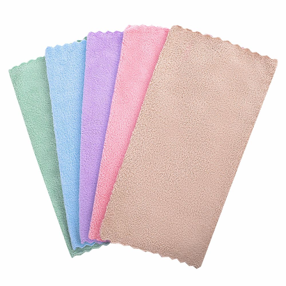 Салфетки из МИКРОФИБРЫ ПЛЮШЕВОЙ 30х30 см, КОМПЛЕКТ 20 шт., PASTEL, ассорти, 250 г/м2, LAIMA HOME