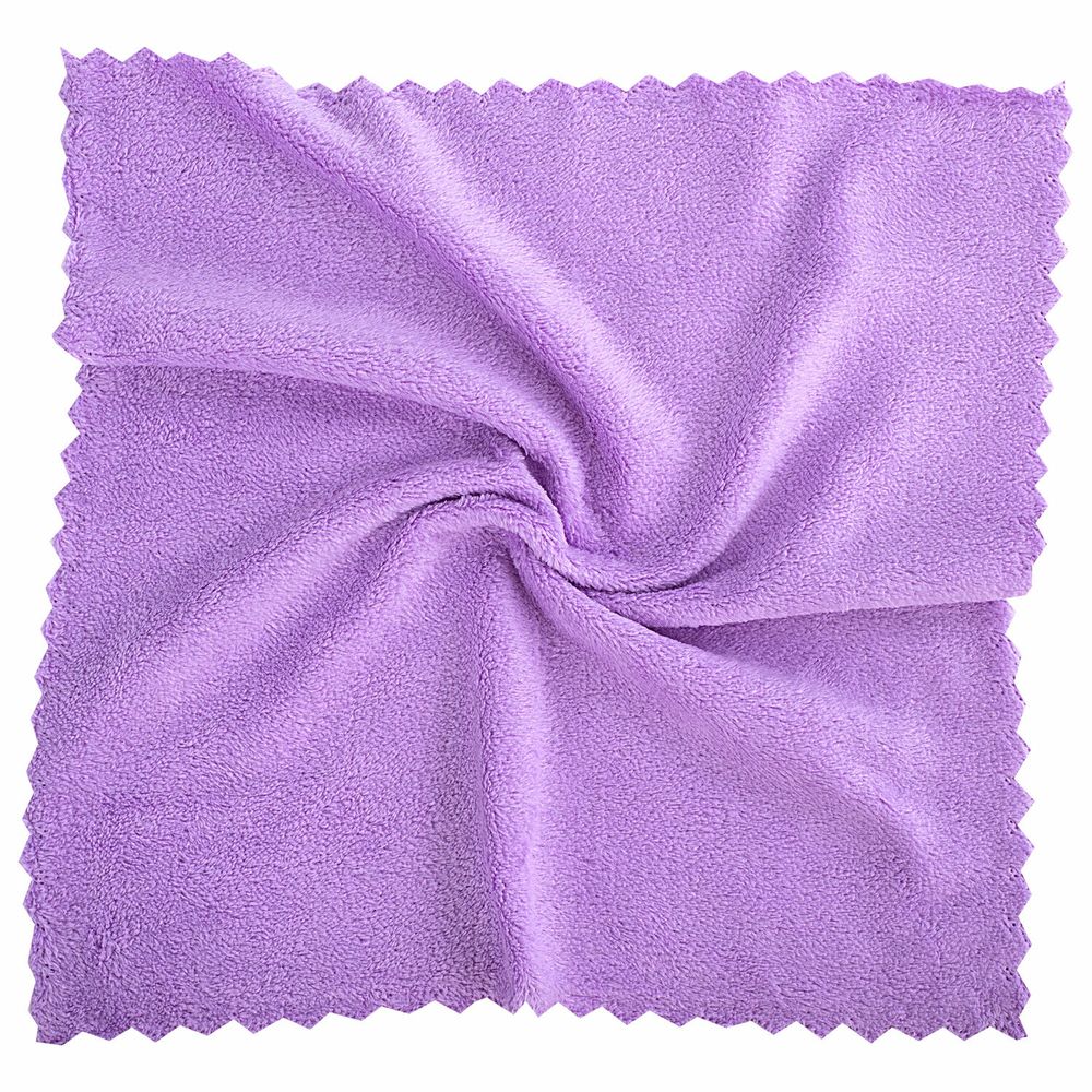 Салфетки из МИКРОФИБРЫ ПЛЮШЕВОЙ 30х30 см, КОМПЛЕКТ 20 шт., PASTEL, ассорти, 250 г/м2, LAIMA HOME