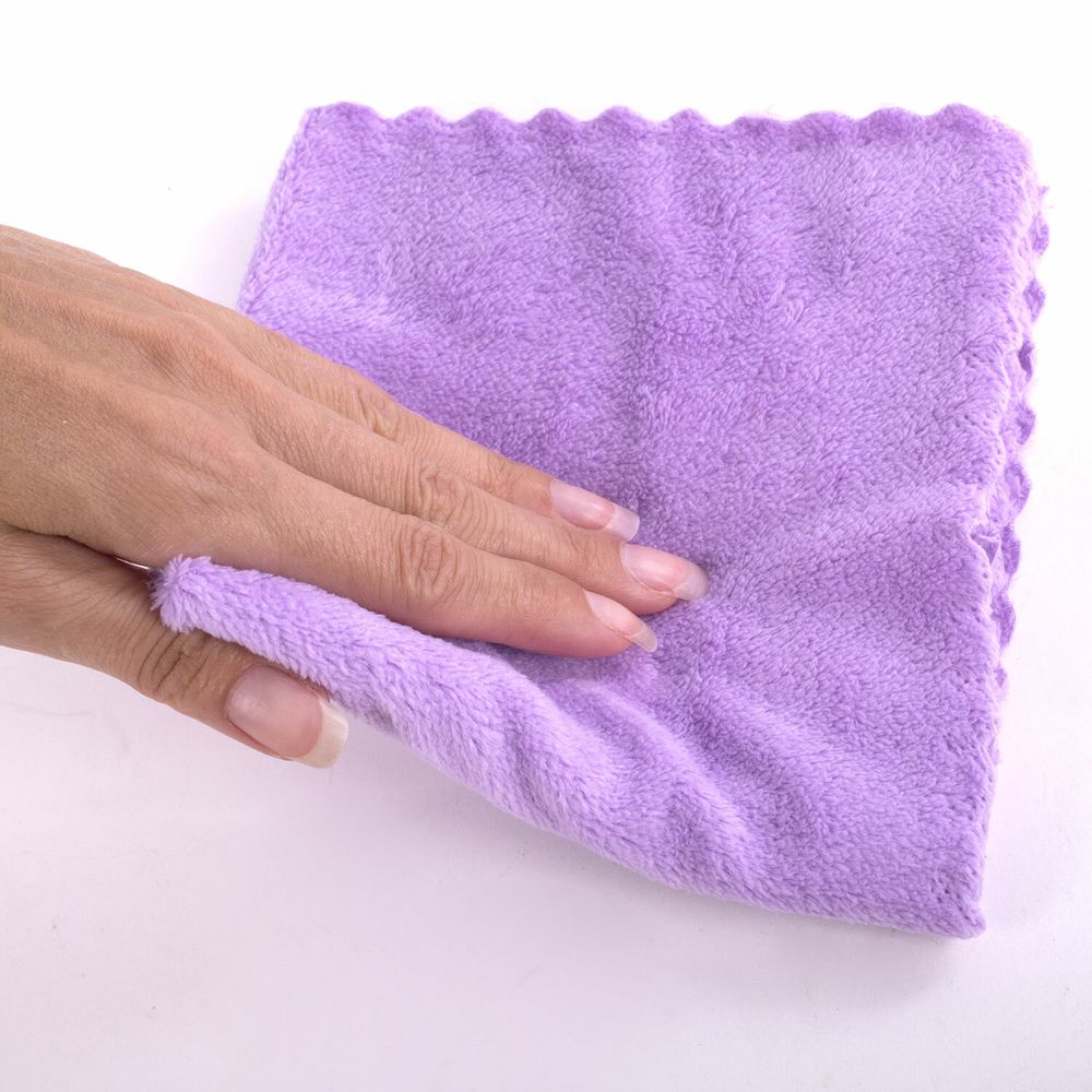 Салфетки из МИКРОФИБРЫ ПЛЮШЕВОЙ 30х30 см, КОМПЛЕКТ 20 шт., PASTEL, ассорти, 250 г/м2, LAIMA HOME