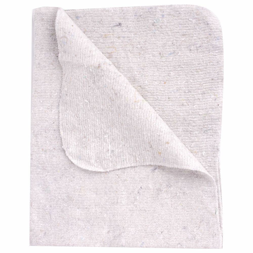 Тряпки для мытья пола ХПП, 80х100 см, КОМПЛЕКТ 20 шт., 190 г/м2, 80% хлопок, 20% полиэфир, бюджет LAIMA, КВ