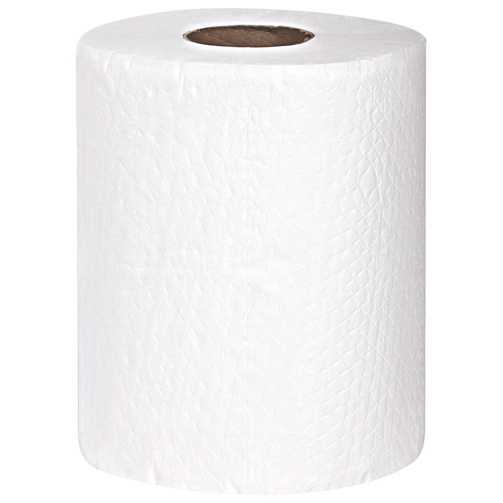 Полотенца бумажные спайка 2 рулона по 80 метров, LAIMA МЕГА РУЛОН, 2 слоя, 20х25 см, 100% целлюлоза