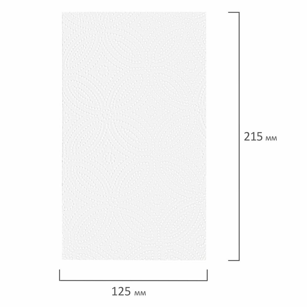 Полотенца бумажные 3-х слойные, 4 рулона по 11 м (отрыв 1/2 листа), LAIMA Deluxe, 100% целлюлоза