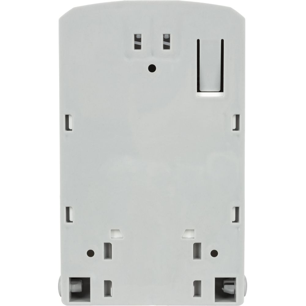 Дозатор для жидкого мыла Luscan Professional 500мл, бело-серый пластик